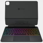 Husa cu tastatura Typecase Edge Pro compatibila cu iPad Air 13 inch 2024 / 2025, Functie de suport, Negru 9 - lerato.ro