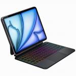 Husa cu tastatura Typecase Edge Pro compatibila cu iPad Pro 11 inch 2024 / 2025, Negru 3 - lerato.ro