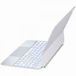 Husa cu tastatura Typecase Edge Pro compatibila cu iPad Pro 13 inch 2024 / 2025, Functie de suport, Silver 7 - lerato.ro