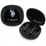 Casti wireless TWS US Polo DH Logo, Bluetooth 5.4, Autonomie 4h, 250mAh, Negru 3 - lerato.ro