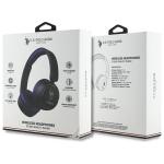 Casti wireless US Polo DH Color Logo, over the ear, Bluetooth 5.3, timp incarcare 2h, autonomie totala 30h, 300mAh, Navy Blue 5 - lerato.ro