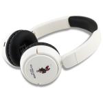 Casti wireless US Polo DH Color Logo, over the ear, Bluetooth 5.3, timp incarcare 2h, autonomie totala 30h, 300mAh, Alb 3 - lerato.ro
