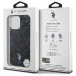 Carcasa US Polo IML Ring cu MagSafe compatibila cu iPhone 16 Pro, Negru 9 - lerato.ro