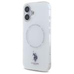 Carcasa US Polo IML Ring cu MagSafe compatibila cu iPhone 16, Alb 3 - lerato.ro