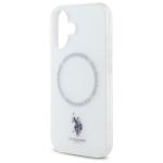 Carcasa US Polo IML Ring cu MagSafe compatibila cu iPhone 16, Alb 7 - lerato.ro