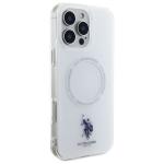 Carcasa US Polo IML Ring cu MagSafe compatibila cu iPhone 16 Pro Max, Alb 5 - lerato.ro