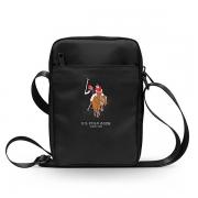 Geanta universala US Polo Torba compatibila cu dispozitive de pana la 8 inch, Negru