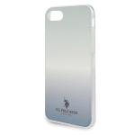 Carcasa US Polo Gradient Pattern Collection compatibila cu iPhone 7 / 8 / SE 2020 / SE 2022, Albastru 4 - lerato.ro
