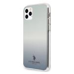 Carcasa US Polo Gradient Pattern Collection compatibila cu iPhone 11 Pro, Albastru 2 - lerato.ro