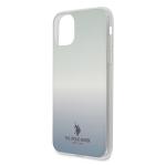 Carcasa US Polo Gradient Pattern Collection compatibila cu iPhone 11 Pro, Albastru 4 - lerato.ro
