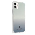 Carcasa US Polo Gradient Pattern Collection compatibila cu iPhone 11, Albastru 6 - lerato.ro