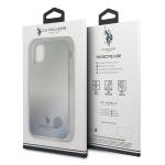 Carcasa US Polo Gradient Pattern Collection compatibila cu iPhone 11, Albastru 7 - lerato.ro