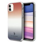 Carcasa US Polo Gradient Pattern Collection compatibila cu iPhone 11, Multicolor 3 - lerato.ro