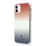 Carcasa US Polo Gradient Pattern Collection compatibila cu iPhone 11, Multicolor 2 - lerato.ro