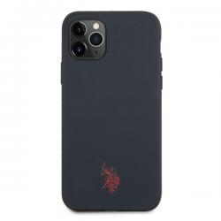 Carcasa US Polo Assn Polo Type Collection compatibila cu iPhone 11 Pro Max, Navy Blue