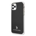 Carcasa US Polo Shiny compatibila cu iPhone 11 Pro Max, Negru 2 - lerato.ro