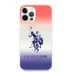 Carcasa US Polo Gradient Collection compatibila cu iPhone 12 Pro Max, Multicolor 2 - lerato.ro