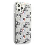 Carcasa US Polo Logo Mania Collection compatibila cu iPhone 12 Pro Max, Alb 5 - lerato.ro
