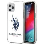 Carcasa US Polo Shiny Big Logo compatibila cu iPhone 12 Pro Max, Alb 3 - lerato.ro