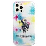 Carcasa US Polo Tie and Dye Collection compatibila cu iPhone 12 / 12 Pro, Multicolor 2 - lerato.ro