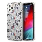 Carcasa US Polo Logo Mania Collection compatibila cu iPhone 12 / 12 Pro, Alb 4 - lerato.ro