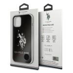 Carcasa US Polo Shiny Big Logo compatibila cu iPhone 12 / 12 Pro, Negru 6 - lerato.ro