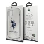 Carcasa US Polo Shiny Big Logo compatibila cu iPhone 12 / 12 Pro, Alb 6 - lerato.ro