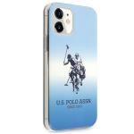Carcasa US Polo Gradient Collection compatibila cu iPhone 12 Mini, Albastru 5 - lerato.ro