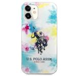 Carcasa US Polo Tie and Dye Collection compatibila cu iPhone 12 Mini, Multicolor 2 - lerato.ro