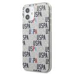 Carcasa US Polo Logo Mania Collection compatibila cu iPhone 12 Mini, Alb 3 - lerato.ro
