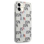 Carcasa US Polo Logo Mania Collection compatibila cu iPhone 12 Mini, Alb 5 - lerato.ro
