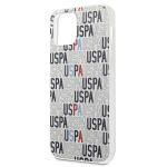 Carcasa US Polo Logo Mania Collection compatibila cu iPhone 12 Mini, Alb 9 - lerato.ro
