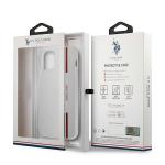 Carcasa US Polo Tricolor Collection compatibila cu iPhone 12 Mini, Alb 11 - lerato.ro