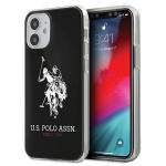 Carcasa US Polo Shiny Big Logo compatibila cu iPhone 12 Mini, Negru 3 - lerato.ro