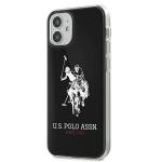 Carcasa US Polo Shiny Big Logo compatibila cu iPhone 12 Mini, Negru 2 - lerato.ro