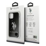 Carcasa US Polo Shiny Big Logo compatibila cu iPhone 12 Mini, Negru 6 - lerato.ro
