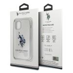Carcasa US Polo Shiny Big Logo compatibila cu iPhone 12 Mini, Alb 6 - lerato.ro
