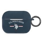 Carcasa US Polo Assn compatibila cu Apple AirPods Pro, Albastru 2 - lerato.ro