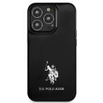 Carcasa US Polo Horses Logo compatibila cu iPhone 13 Pro Max, Negru 2 - lerato.ro