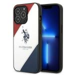 Carcasa US Polo Tricolor Embossed compatibila cu iPhone 14 Pro, Graphics 4 - lerato.ro