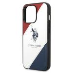 Carcasa US Polo Tricolor Embossed compatibila cu iPhone 14 Pro, Graphics 7 - lerato.ro