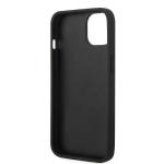 Carcasa US Polo Leather Stitch compatibila cu iPhone 14 Plus / 15 Plus, Navy Blue 8 - lerato.ro
