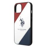 Carcasa US Polo Tricolor Embossed compatibila cu iPhone 14 Plus / 15 Plus, Graphics 6 - lerato.ro