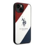 Carcasa US Polo Tricolor Embossed compatibila cu iPhone 13 / 14 / 15, Graphics 7 - lerato.ro