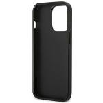 Carcasa US Polo Leather Stitch compatibila cu iPhone 14 Pro Max, Navy Blue 8 - lerato.ro