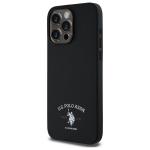 Carcasa US Polo Printed DH Logo compatibila cu iPhone 15 Pro Max, Negru 3 - lerato.ro