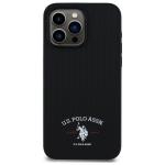 Carcasa US Polo Printed DH Logo compatibila cu iPhone 15 Pro Max, Negru 2 - lerato.ro