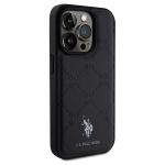 Carcasa US Polo Yoke Pattern compatibila cu iPhone 15 Pro Max, Negru 5 - lerato.ro