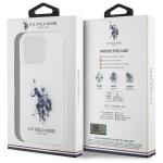 Carcasa US Polo Shiny Big Logo compatibila cu iPhone 15 Pro Max, Alb 9 - lerato.ro