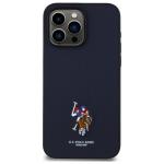 Carcasa US Polo Embroidered DH Color compatibila cu iPhone 15 Pro Max, Navy Blue 2 - lerato.ro
